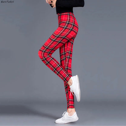 Damen High Waist Leggings - Y2K Style