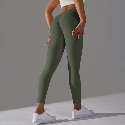 V-Waist Push-Up Leggings für Frauen