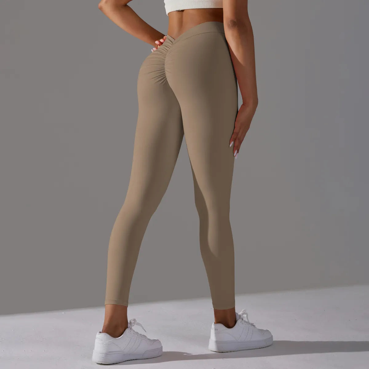 V-Waist Push-Up Leggings für Frauen