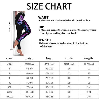 High Waist 3D Tiger Yoga Leggins